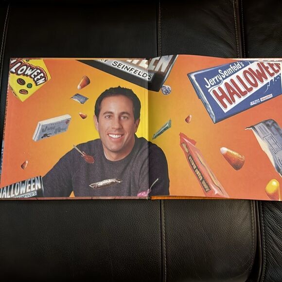Jerry Seinfeld Halloween Hardcover Book. With CD with Jerry reading the book. - Picture 2 of 5